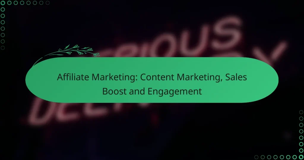 Партнёрский маркетинг: Контент-маркетинг, увеличение продаж и вовлечение