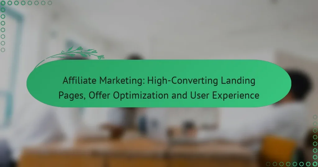 Партнёрский маркетинг: высококонверсионные лендинги, оптимизация офферов и пользовательский опыт