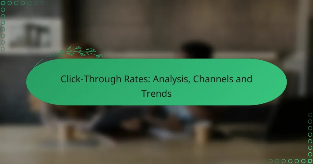 Click-Through Rates: Анализ, Каналы и Тренды