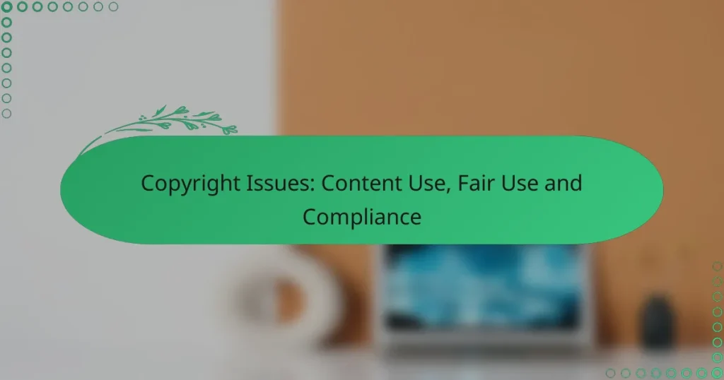 Проблемы с авторским правом: использование контента, добросовестное использование и соблюдение требований