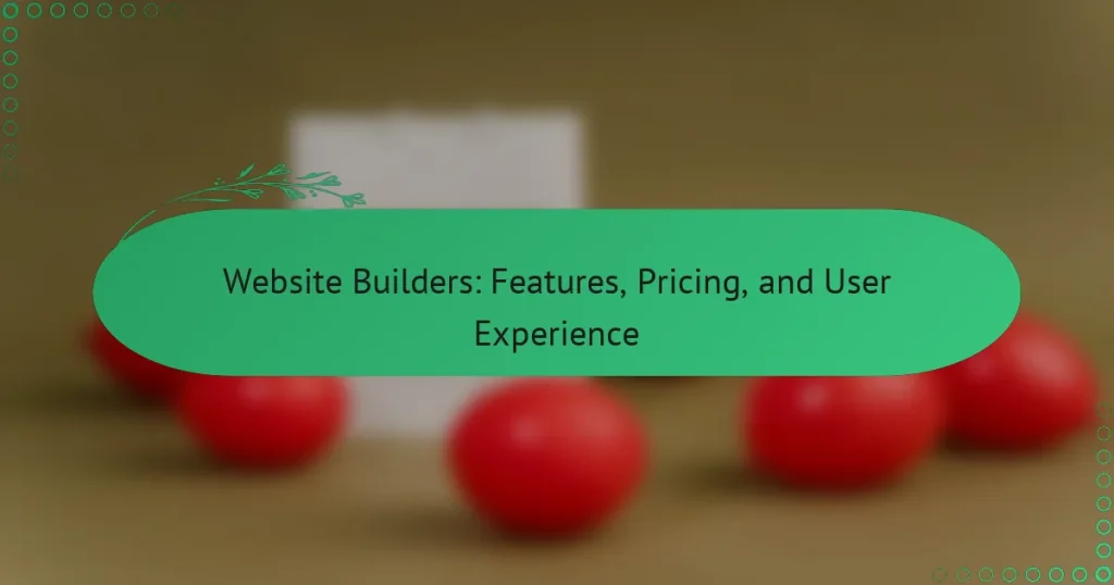 Конструкторы сайтов: функции, цены и пользовательский опыт